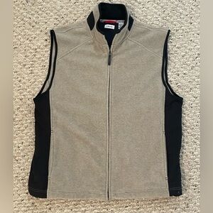 IZOD Perform X mens fleece vest Large GUC!